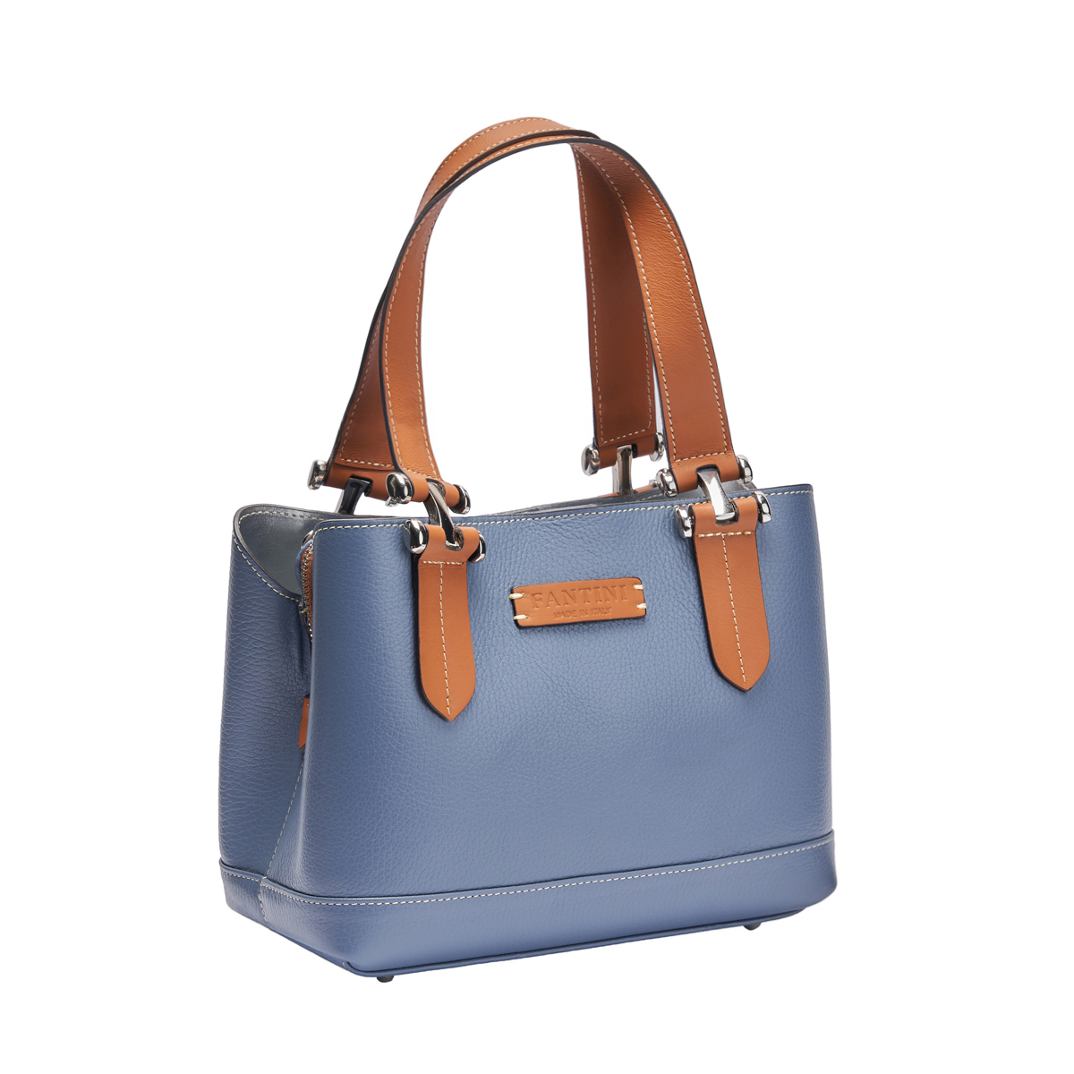 Blauwe Lederen Tas | Fantini Pelletteria